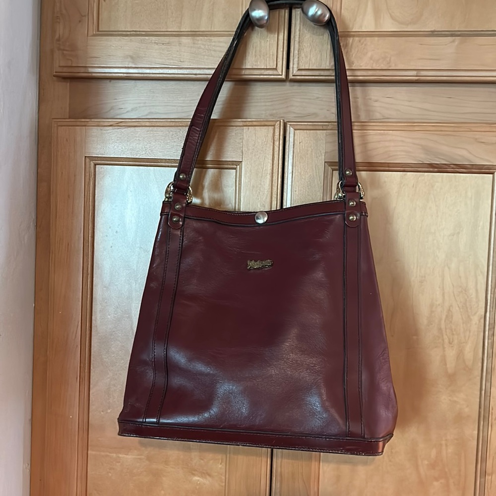 Vintage John Romain leather bag